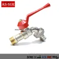 Non-Polished Brass Taps Zinc Alloy Brass Bibcock Water Tap Faucet ASbb007 Manufactory